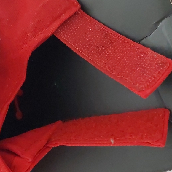 Jordan Infant Baseball Hat Adjustable strap Color: Red w/white jumpman logo - Picture 8 of 11